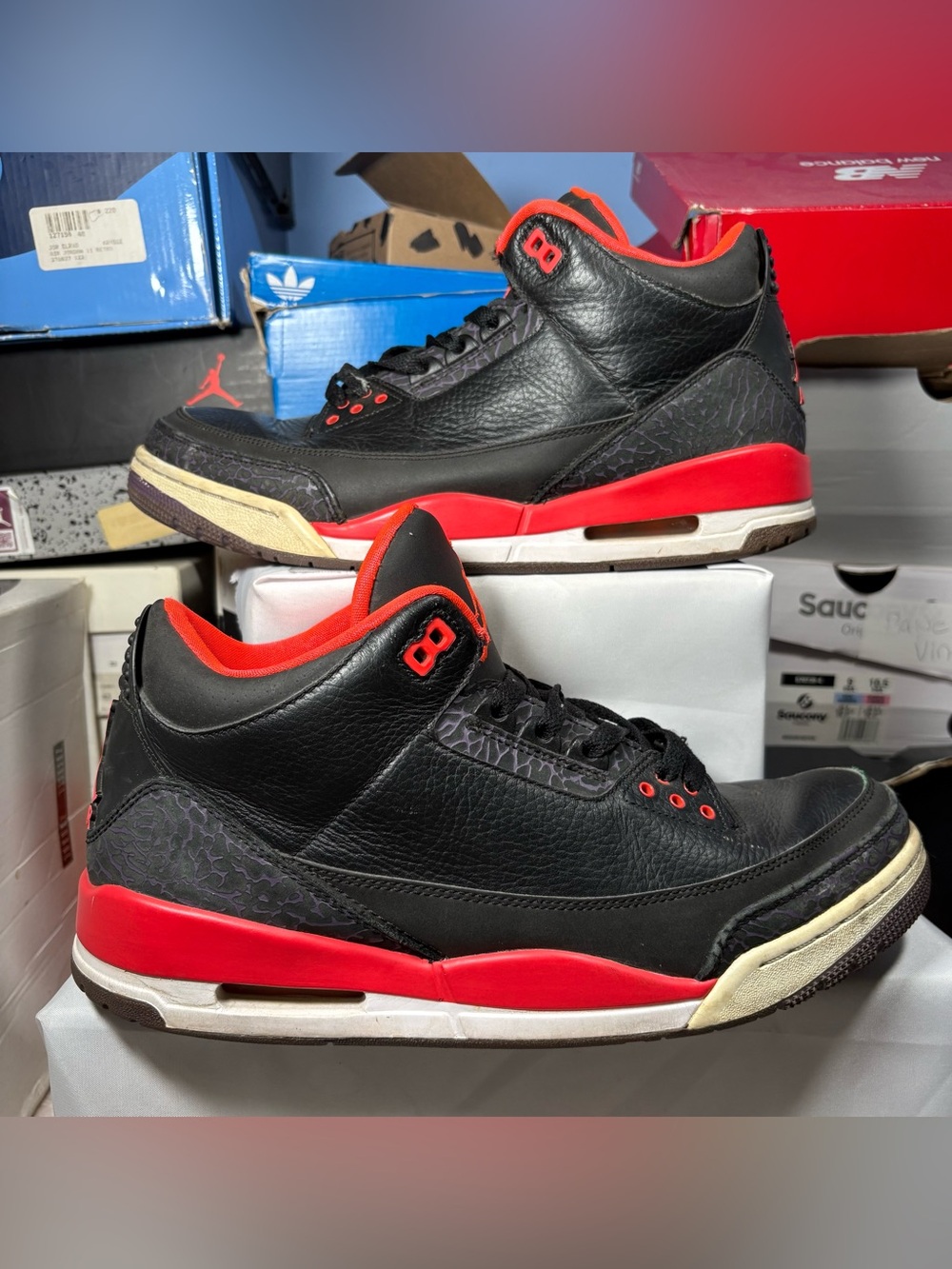 Size 11 - Air Jordan 3 Retro Crimson